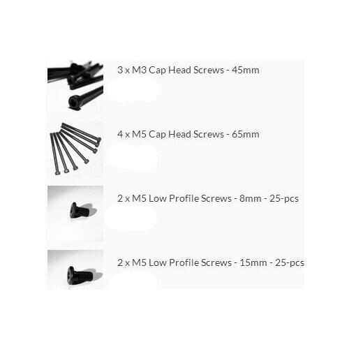 DIY Ox CNC milling router machine Mechanical fasten screw washer nut Kit