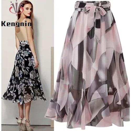 Женские юбки с высокой талией Kengnin China At AliExpress