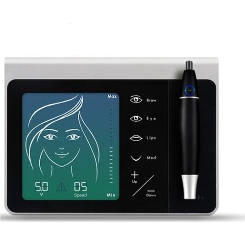 1pcs Permanent Makeup Tattoo Machine kits Professional Digital tattoo Machine Eyebrow Lip Pen Machine Sets