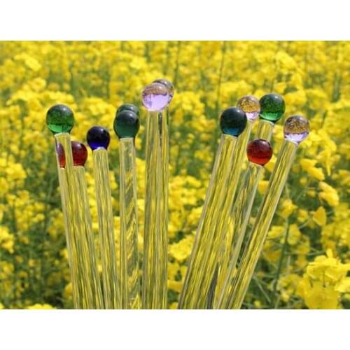 Fashion Hot Colored Cocktail Drink Glass Mixer Rod Bar Puddler Muddler Stirring Mixing sticks Ladle Stirrer