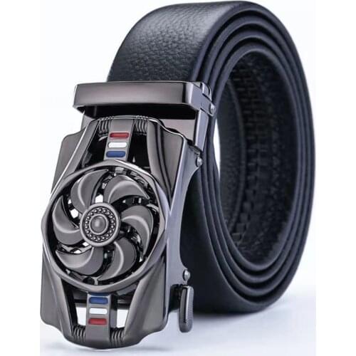 Time Is Running Windmill Mens Belt 2021 New Transfer Belt Fashion Trend Young And Middle-Aged Fashion Jeans Belt High Quality