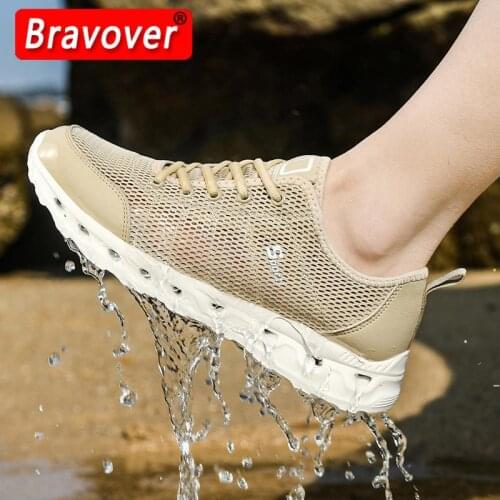 2021 New Running Shoes for Men Waterproof Breathable Training Sneakers Male Outdoor Anti-Slip Trekking Sports Shoes