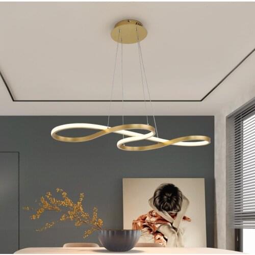 Nordic style kitchen decor pendant lights creative lustre hanging light led bar bedroom lamp modern chandelier indoor lighting