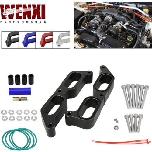 PQY Billet Power Block Intake Manifold Spacers For Subaru BRZ FR-S 13-17 WX-VSC06