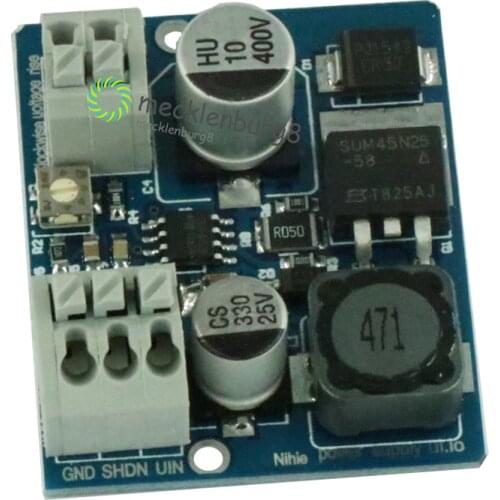 NCH6100HV High Voltage DC Powered Module for Nixie Tube Luminous Tube Magic Eye DC 12 V to 24 V to 85-235 V