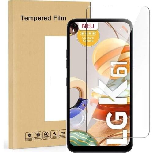 Screen Protector Tempered Glass For LG K31 K61 K41S K62 K52 K22 Plus Explosion-proof LCD Film For LG Q92 Glass Cover