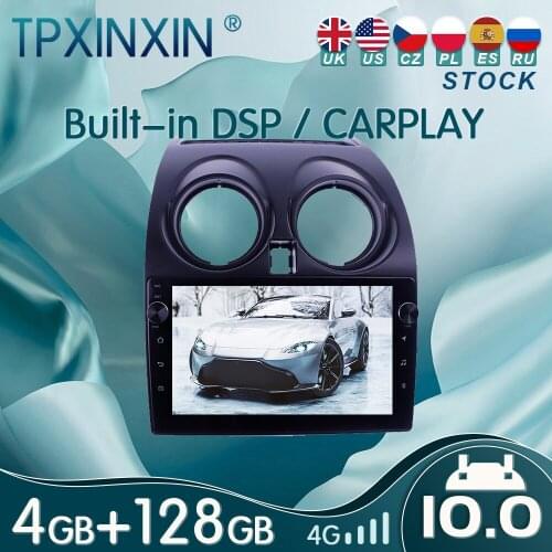 10.0 PX6 For Nissan Qashaqai 2006 - 2013 Android Car Stereo Car Radio with Screen Radio Player Car GPS Navigation Head Unit