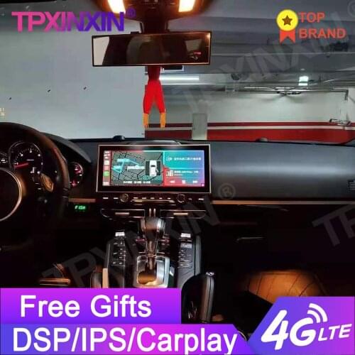6+128G Wireless Carplay Android 10 Upgrade For Porsche Cayenne 2011-2017 Car GPS Navigation Multimedia Player Head Unit Radio 4G