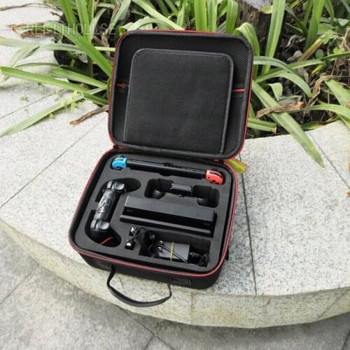 FIEHOR Carrying Case for Nintendo Switch Hardshell Bag Protective Case for Switch Console, Pro Controller & Game Accessories