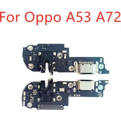 For Oppo A53 5g USB Charger Dock Connect Connecting Charging Flex Cable for oppo a72 USB Repair Spare Parts