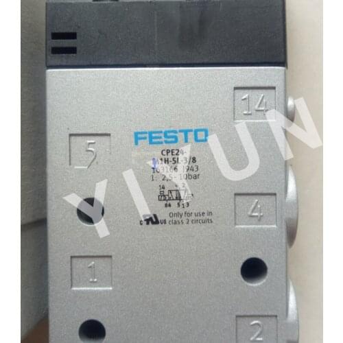 CPE24-M1H-5L-3/8 163166 CPE24-M3H-3GL-3/8 163833 CPE24-M3H-5/3G-3/8 170337 FESTO Solenoid valve Pneumatic components