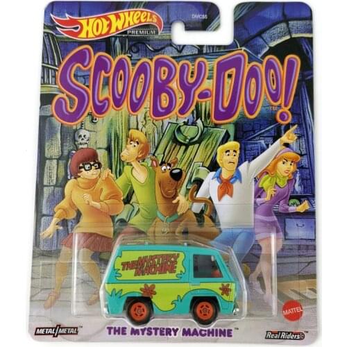 Hotwheels Cars 1/64 Scooby-Doo The Mystery Machine Collector Edition Metal Diecast Model Car Kids Toys