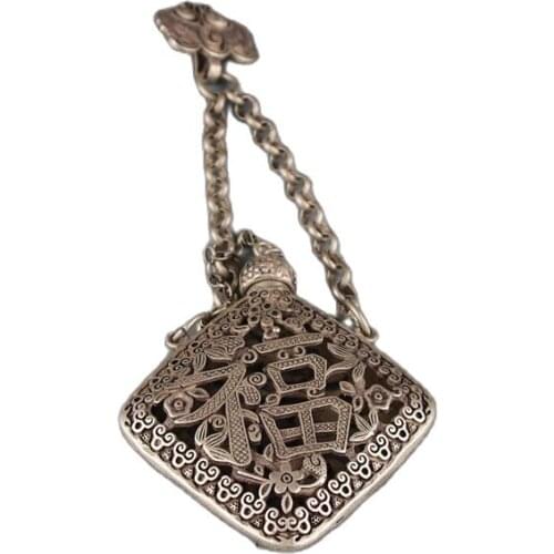Clavicle Necklace Pendant with silver jewelry of ancient-style folk Fengfu Miao