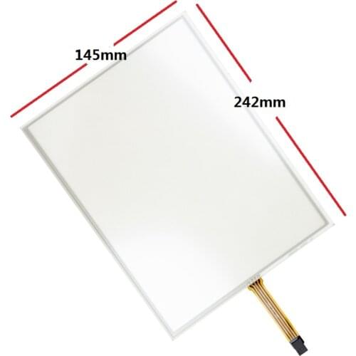 New 10 inch T1000IEV3 touch screen 4 wire resistance screen industrial control touch panel 242*145 mm