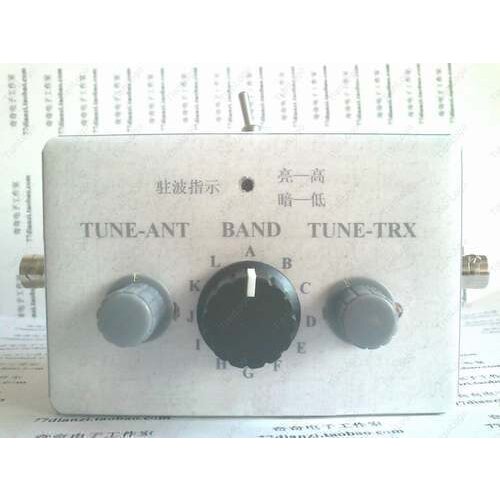 2018 New Special Offer Nodemcu Qrp Manual Antenna Tuner Tune Diy Kit 1-30mhz Led Vswr For Ham Radio * Cw Q9 Bnc