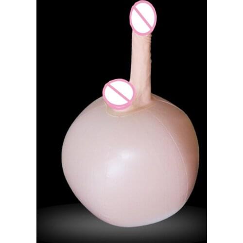 HOWOSEX Huge Dildo Inflatable Dildos Big Size Silicone Delight Jumping Ball Adult Sex Toys Penis Sex products for Women
