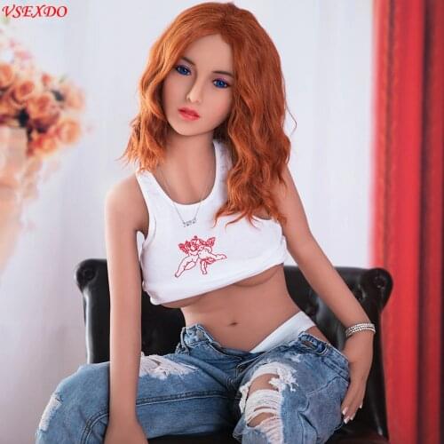 VSEXDO Realistic Silicone Love Dolls Life Size Vagina Breast Anus Sex Girl for Men Adults Sexy Beauty Anime Woman Sex Doll Toys