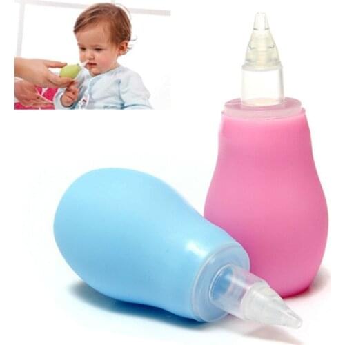 Newborn Silicone Kids Safely Nose Aspirator Toddler Nasal Cleaner Infant Snot Vacuum Sucker Soft Diagnostic-Tool Baby Care