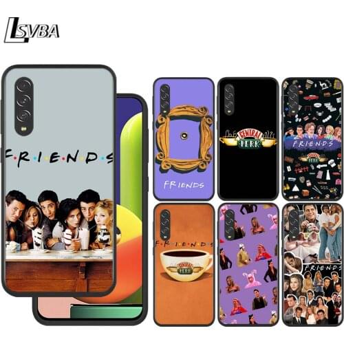 Firends TV Show for Samsung Galaxy A90 A80 A70 A60 A50 A40 M30 A20E A2Core A10S A10E Silicon Soft Black Phone Case