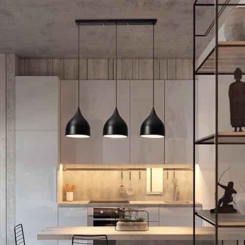 Modern Pendant Ceiling Lamps Loft for The Kitchen LED Pendant Lights Hanglamp Hanging Light Fixture Pendant On Line