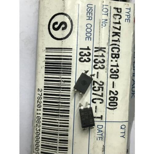 10PCS PC17K1 CB 130-260 DIP-4 Optocoupler PC17K1 PC17K PC17 new original 100% quality