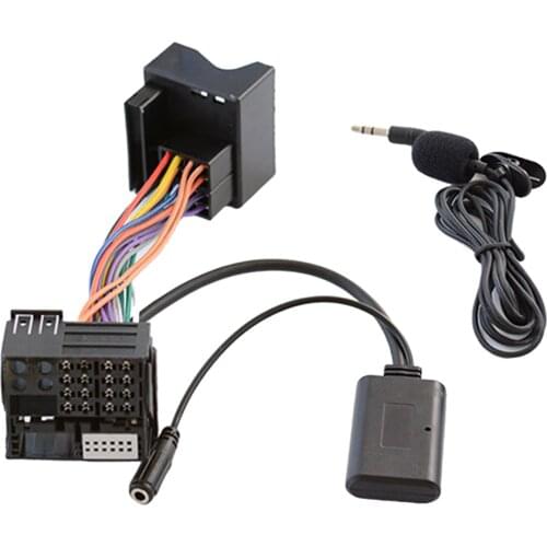 Car Bluetooth 5.0 Radio Module Aux Receiver Cable Connector Fit for RCD510