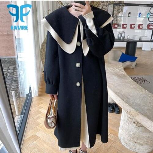 Женские черные пальто FAVRE China At AliExpress