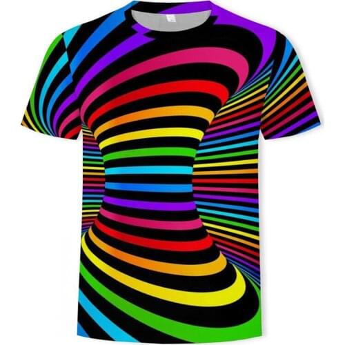 Mens Dizzy Eyes 3D T-Shirt Funny T-Shirt Anime Costume Hypnosis 2020 Summer Mens Thin 3D Print T-Shirt Sweatshirt
