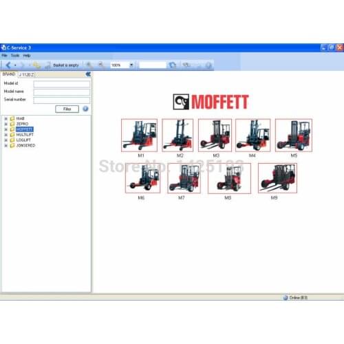 Hiab C-Service Parts catalogs and service information system