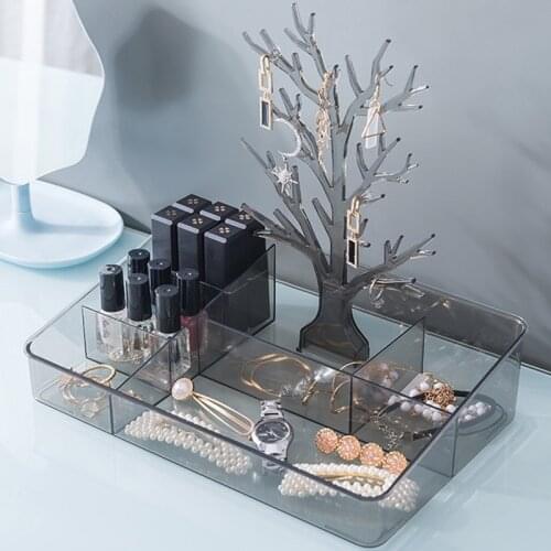 Earrings Necklace Ring Pendant Bracelet Jewelry Display Stand Tray Tree Storage jewelry Organizer Holder Storage box
