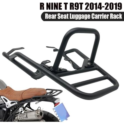 R NINE T Rear Seat Rack Bracket For BMW R NINET RNINE T R9T Pure Racer Scrambler 2014-2020 Luggage Carrier Cargo Shelf Support