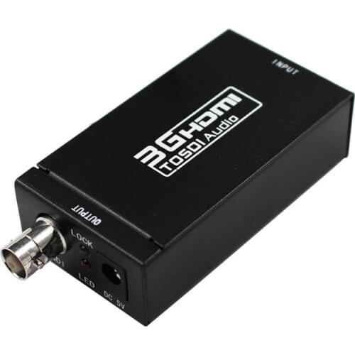 Mini 3G HDMI to SDI Converter Adapter HD To BNC SDI/HD-SDI/3G-SDI 1080P Multimedia HD Video Converter Portable Mini Size