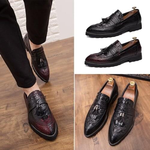 Men Shoes Loafers Casual Leather Luxury Designer Social Driving Brand Adult Fashion Moccasins Loafers Shoes Sapato Masculino