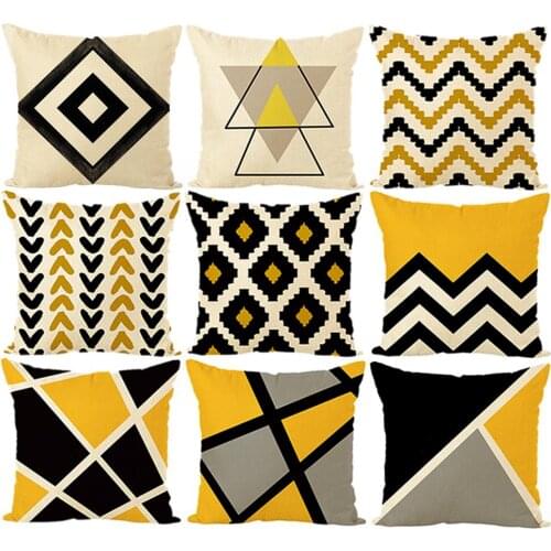 Nordic Style Plant Letter flower Geometric sofa Cushion pillow Headrest pink Party Decorations Gift For Kids