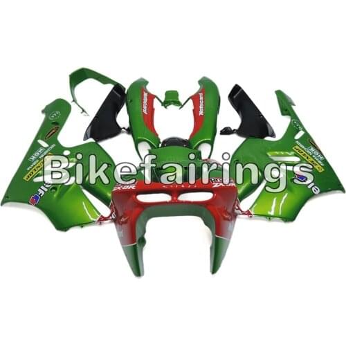 Motorcycles Complete Fairings For ZX9R 1994 95 96 97 ZX-9R1994 - 1997 ABS Plastic Fairing Kit Green Red Bodywork Kit