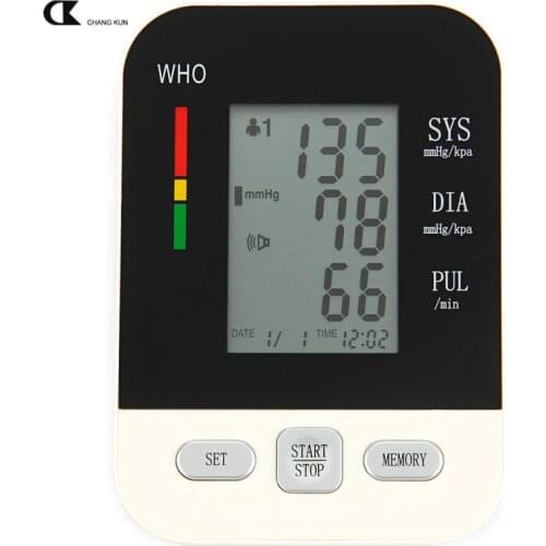 Professional Automatic Digital Arm Blood Pressure Monitor Tonometer Usb Rechargeable Sphygmomanometer tensiometro pulsometer
