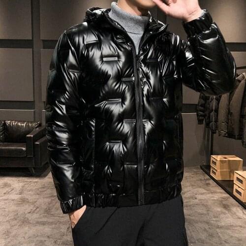 Winter Down Jacket Men Thick Warm Ultralight 80% White Duck Down Coat Male Hooded Mens Clothing Casual Outwear