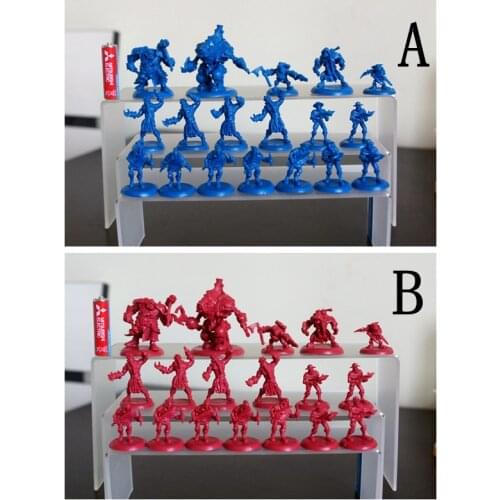 Pvc figure model Toys warr chess ornaments 18pcs/set
