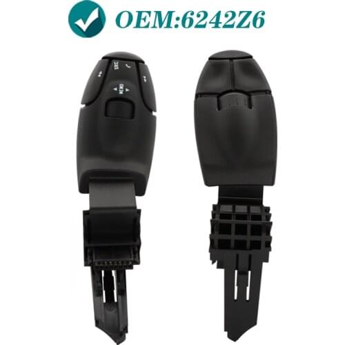 For Peugeot 207 307 308 407 607 3008 c3 c5 c8 xsara high quality radio cd audio call switch remote control 6242Z6