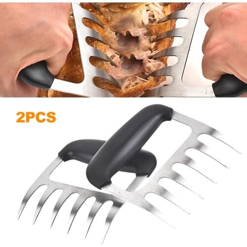 Meat Divider BBQ Meat Bear Claw Barbecue Tool Fork Barbecue Fork Manual Pull Meat Shred Pork Multi-functional Meat Cleaver