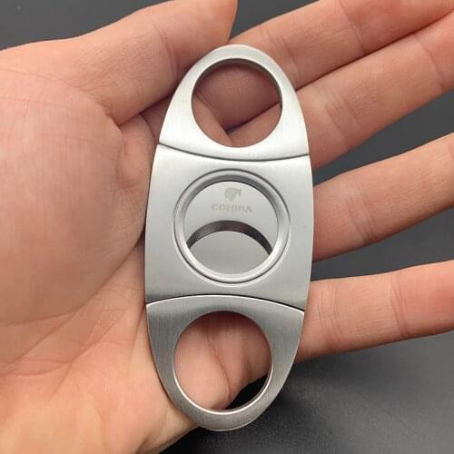 Cigar Cutter New Stainless Steel Metal Classic Cutter Guillotine Cigar Scissors Gift
