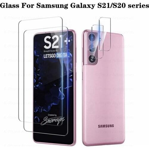 S20 S21+ Glass For Samsung Galaxy S21 Plus S20FE A51 Camera Len Protector For Samsung Galaxy A72 A31 A22 S21 S21+ S20 Ultra Film