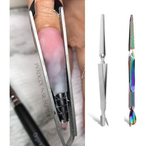 Acrylic Nail Pincher Pinching C Curve Magic Wand Multi Function Sculpted Nails Clamp Tool
