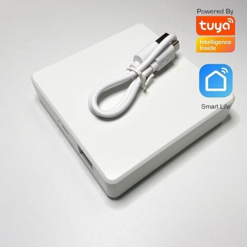 Smart Tuya Zigbee 3.0 Gateway Hub Wireless Remote Control IOT for Linked Zigbee Devices Compatible with Alexa Google Assistant