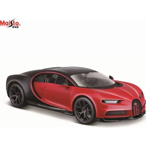 Maisto 1:24 Bugatti Chiron Sport simulation alloy car model crafts decoration collection toy tools gift