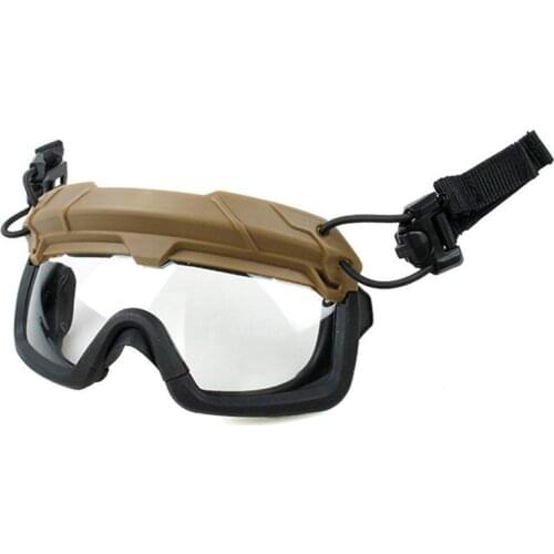 TM Hunting Tactical SF QD Goggle Anti FOG Wind Dust Protection for Helmet