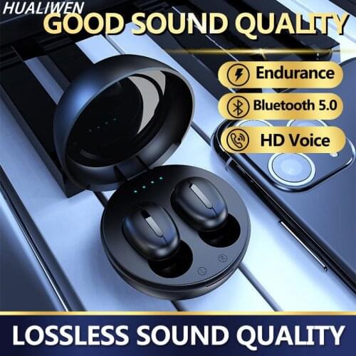 TWS Bluetooth 5.0 Headphones Stereo True Wireless Earbuds In Ear Handsfree Earphones sports headset For Mobile Phone
