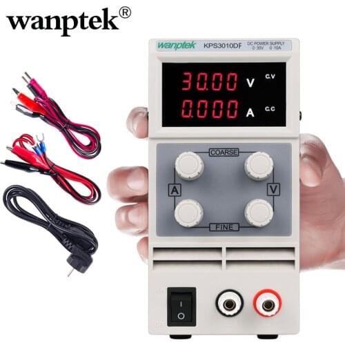 Wanptek 100% Orginal Brand Adjustable DC Laboratory Switching Power Supply 60V 5A 0.01V/0.001A 30V 10A Lab power supply Source