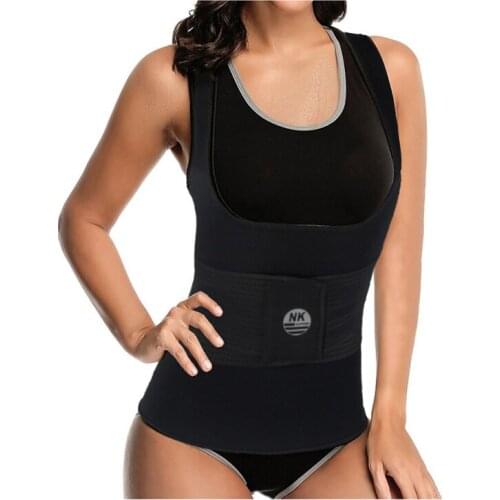 S-2XL Woman Slimming Underwear Body Shaper Modeling Strap Neoprene Corset Vest Waist Trainer Shapewear Slimming Belt