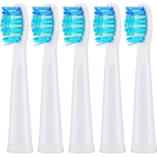 1/5 Pcs Dupont Soft Toothbrush Head For Seago Toothbrush Head Electric Toothbrush Replacement Brush Head